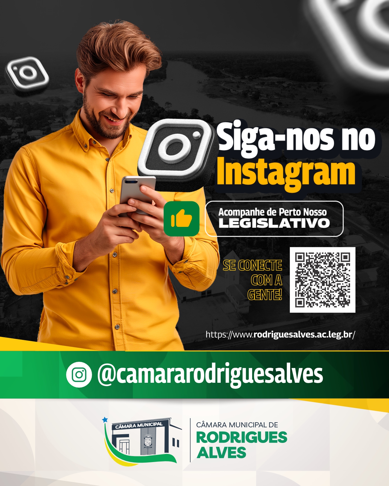 Siga nossa rede social